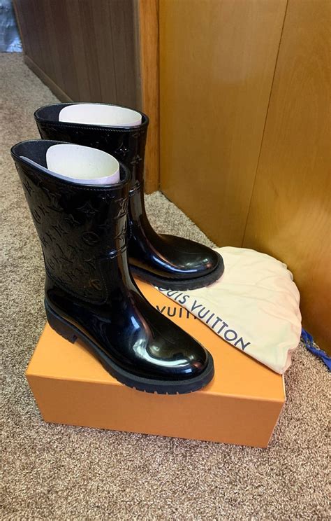 louis vuitton rain boots men|vivica fox louis vuitton boots.